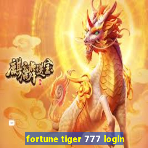 fortune tiger 777 login